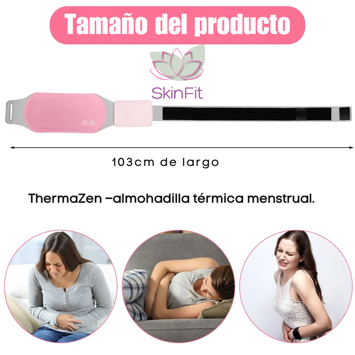 🌸 ThermaZen –almohadilla térmica menstrual.