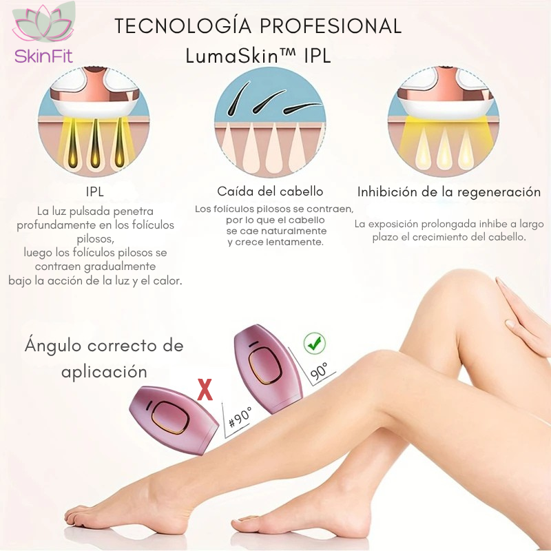 LumaSkin™ IPL – Depilación definitiva sin dolor