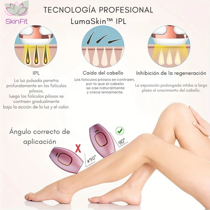 LumaSkin™ IPL – Depilación definitiva sin dolor