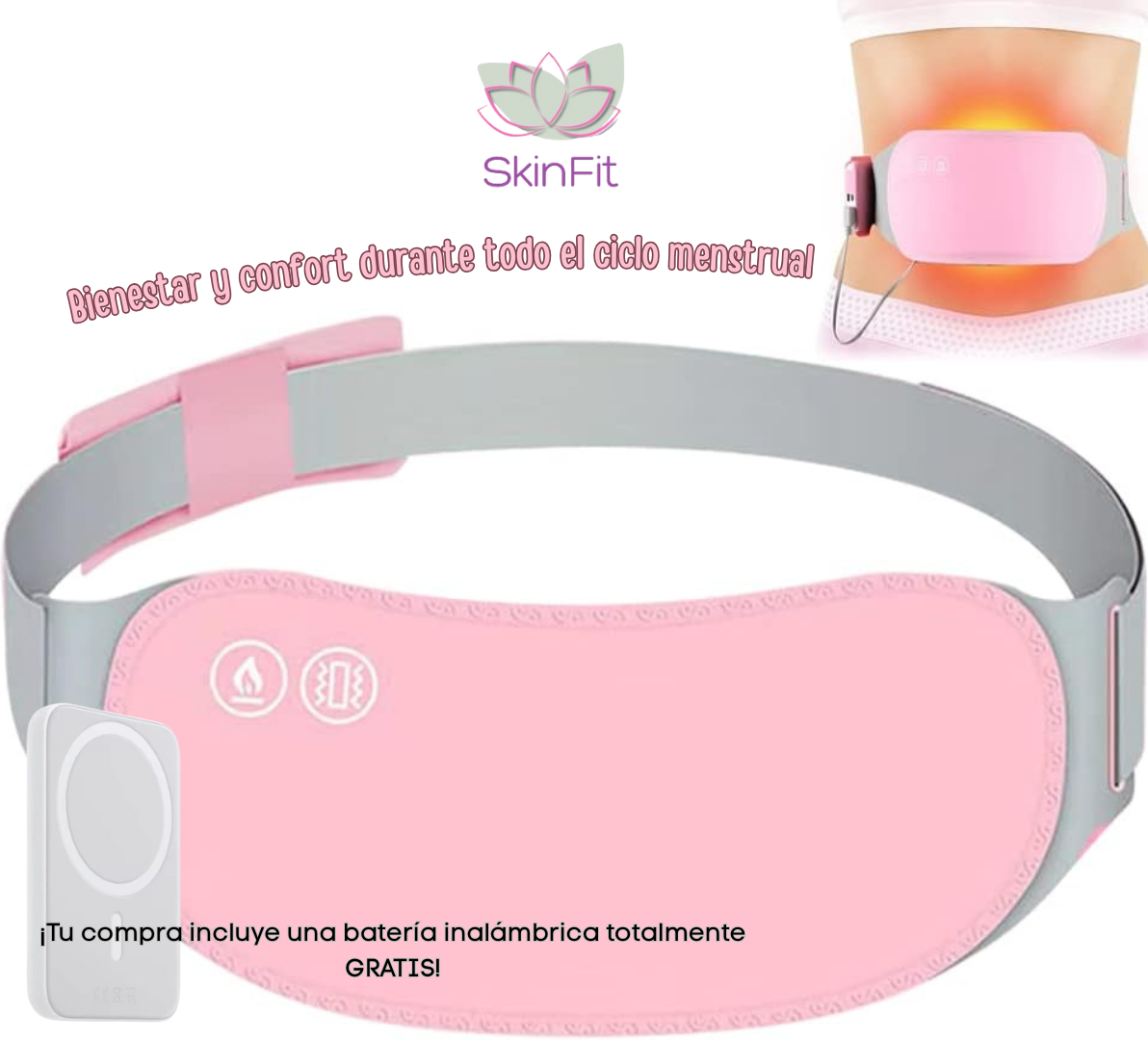 🌸 ThermaZen –almohadilla térmica menstrual.